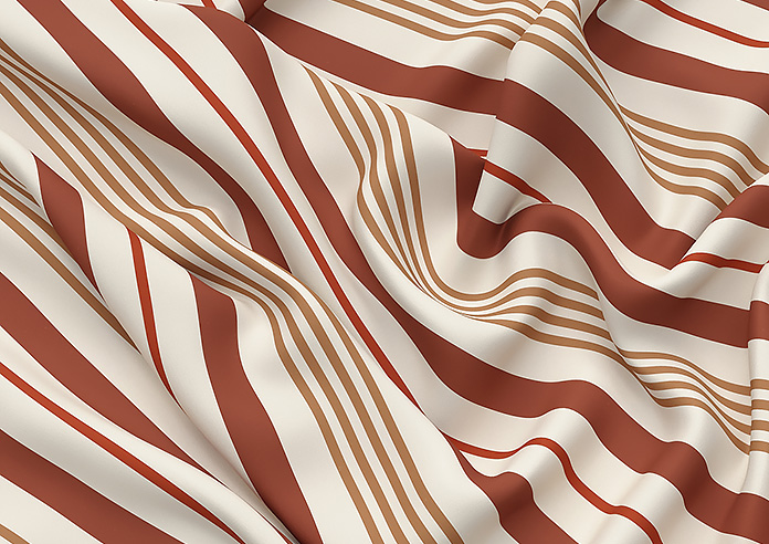 The British Stripe Co. George, Teignbridge No.1 - Made to Measure Curtains - Image 4